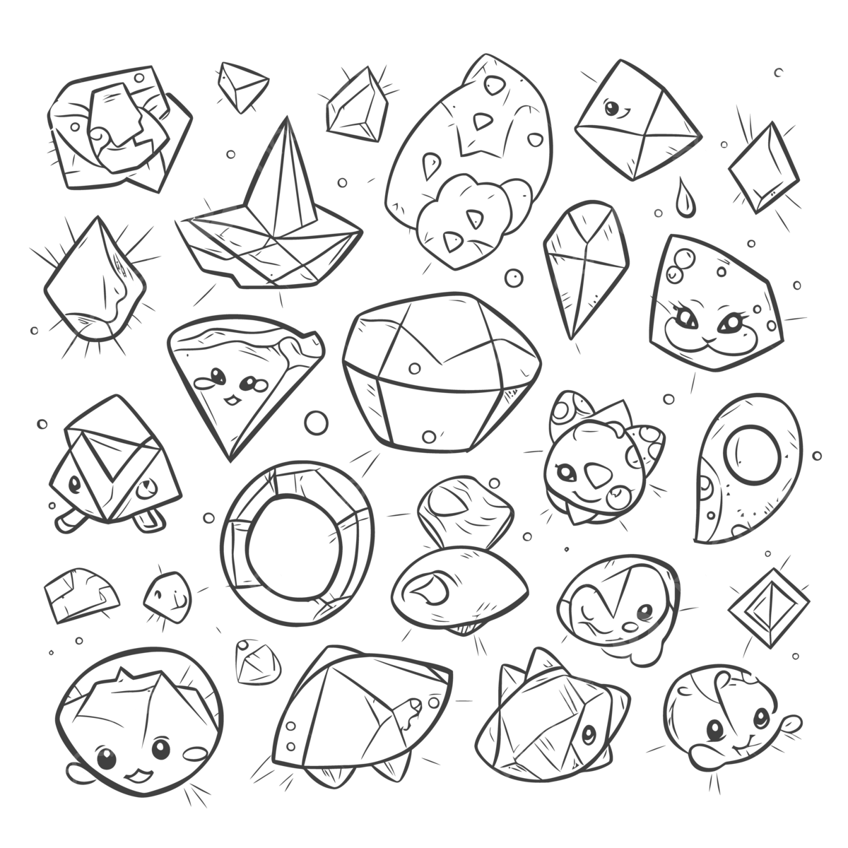 Free diamond coloring pages new awesome free diamond coloring pages for girls outline sketch drawing vector wing drawing girl drawing diamond drawing png and vector with transparent background for free download