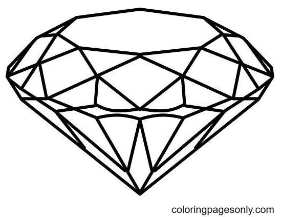 Pin on diamond coloring pages