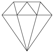 Diamond coloring pages free printable pictures