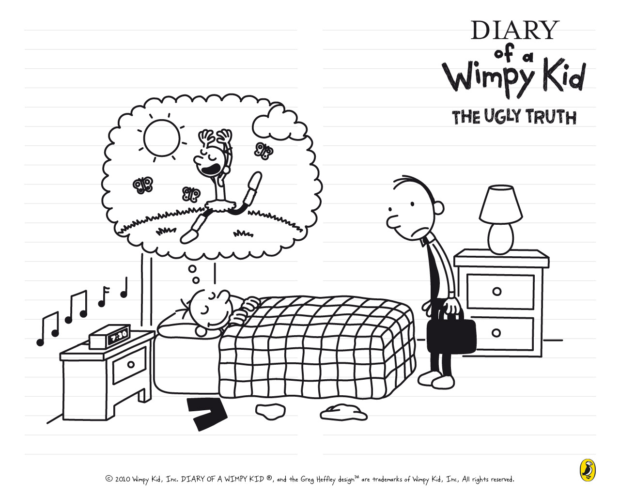 Wimpy kid wallpaper