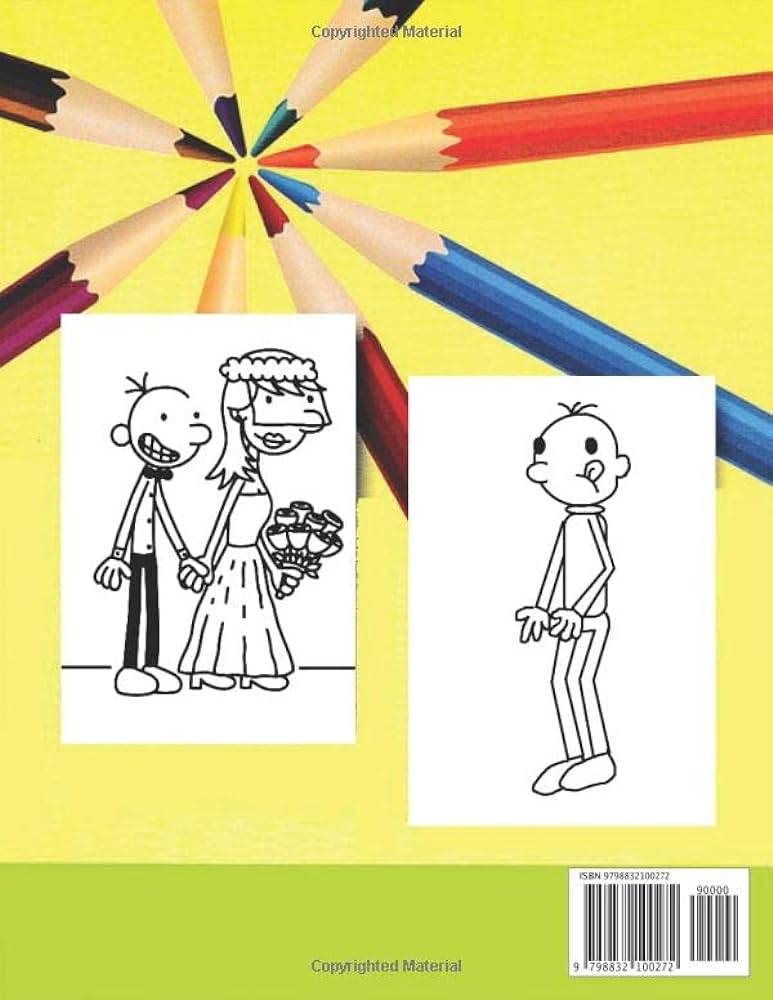 Wimpykid coloring book creative fun and beyond