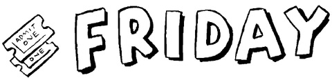 Dibujo de aprende los dãas de la semana en inglãs viernes para colorear dibujos para colorear imprimir gratis