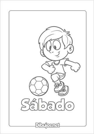 Aprende los dãas de la semana con el nuevo descargable para imprimir y colorear de dibujosnet