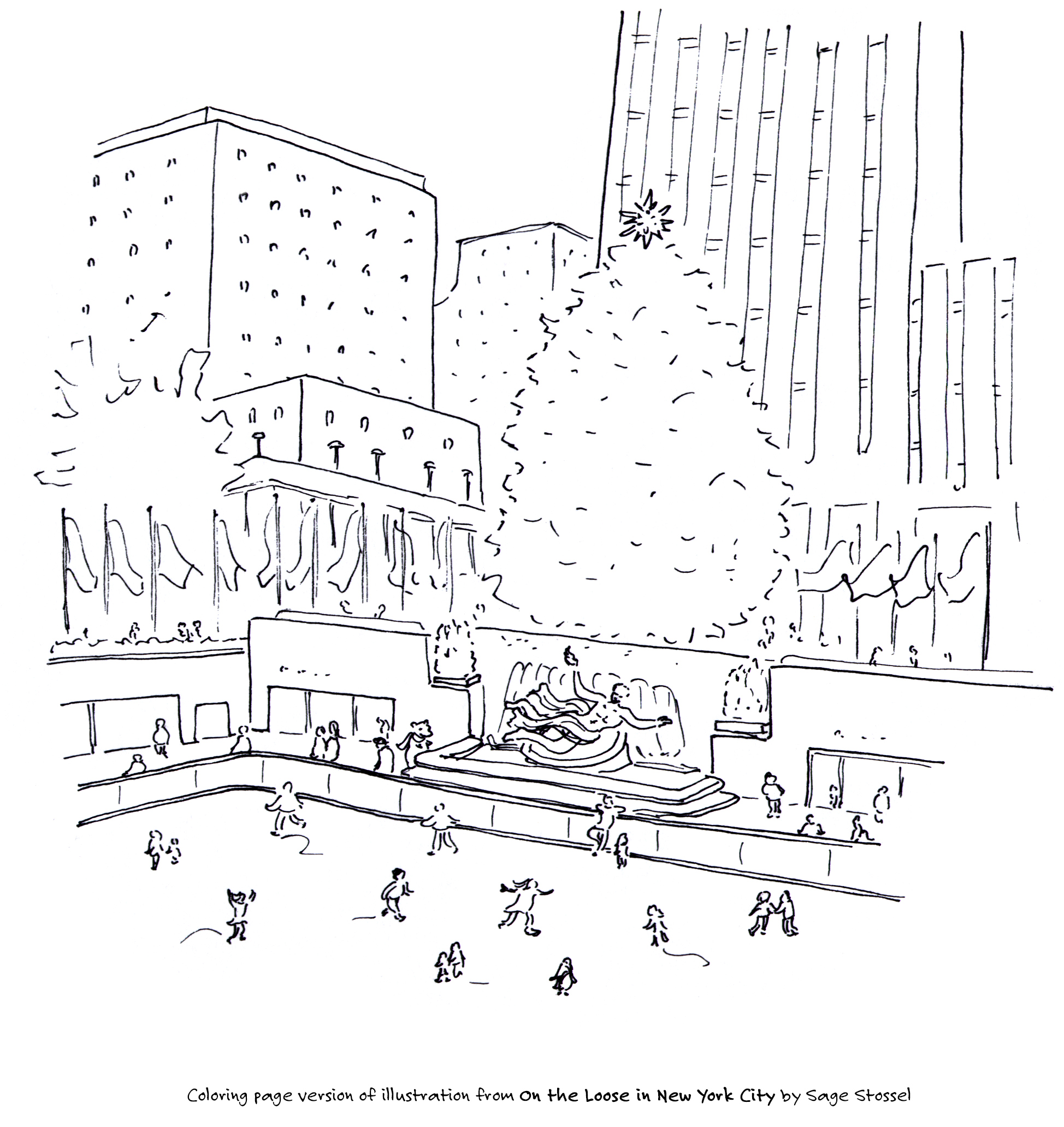 On the loose in new york city by sage stossel