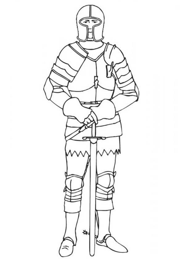 Knights coloring funny easy drawings coloring pages barbie coloring pages