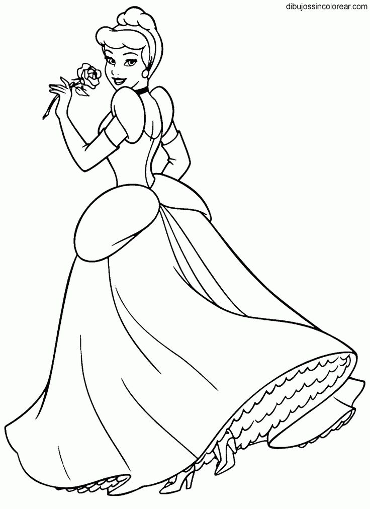 Dibujos sin colorear dibujos de cenicienta princesa coloring pictures trees to plant coloring pages