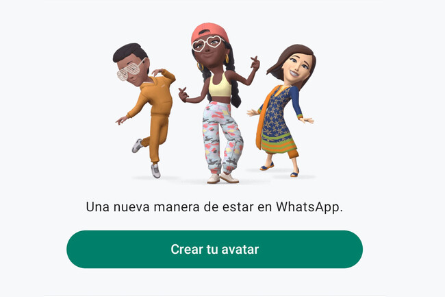 Los avatares de whatsapp ya estãn disponibles para algunos usuarios de la beta
