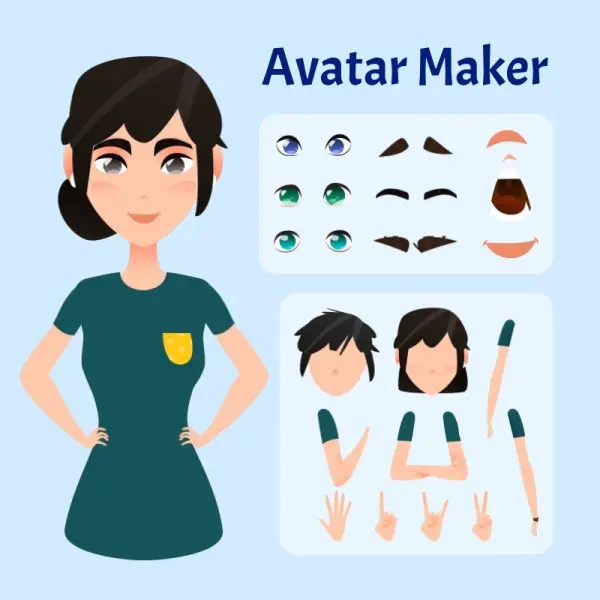 Crea tus propios avatares gratis en lãnea con el creador de avatares