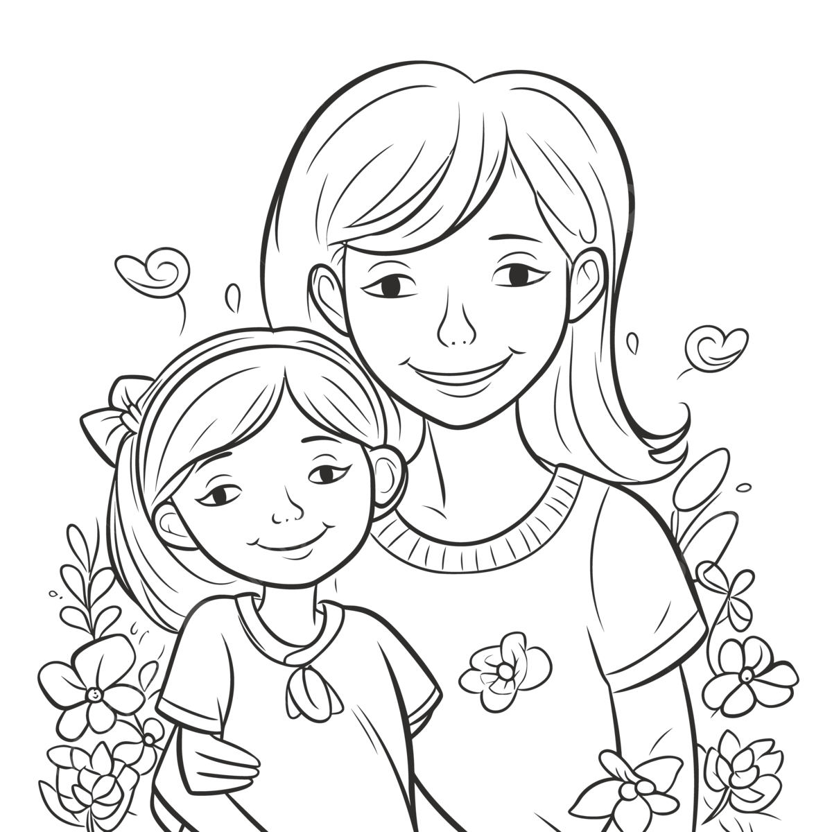 Dibujo de quema pãgina para colorear madre e hija vector png dibujos dibujo de ala dibujo de polilla dibujo de anillo png y vector para dcargar gratis