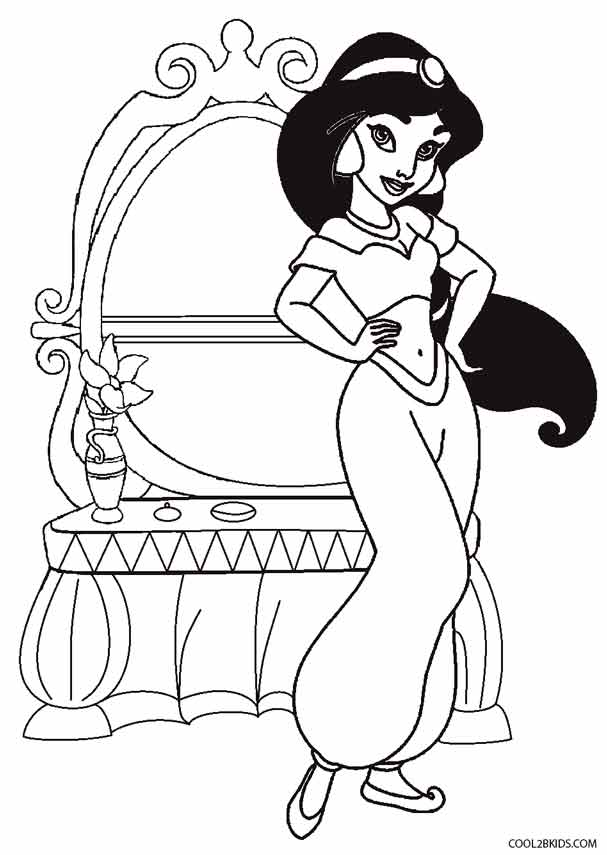 Dibujos de jazmãn para colorear