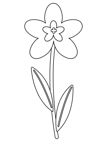 Dibujo de jazmãn para colorear dibujos para colorear imprimir gratis
