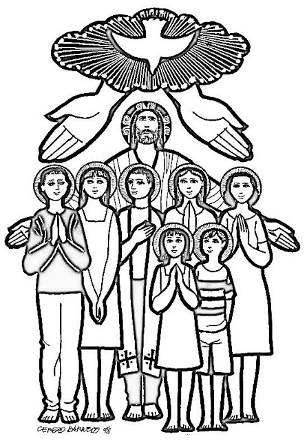 Da color la santa trinidad educaciãn religiosa catãlica dibujos enseãanzas religiosas