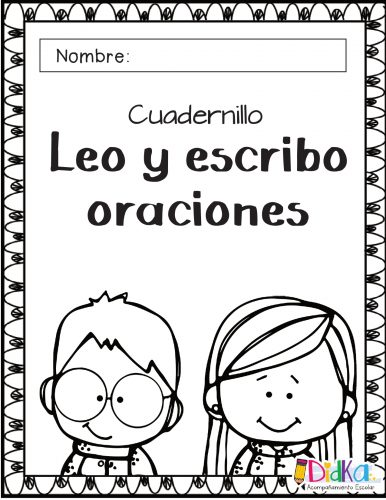 Mi cuadernillo de leo y cribo oracion