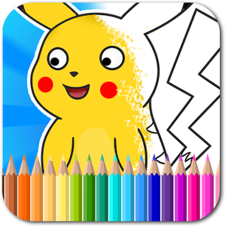Coloring pokemo pikachu