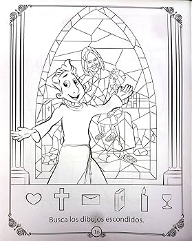 El rosario libro para colorear y de actividades the rosary coloring activity book spanish edition brother francis herald entertainment inc books