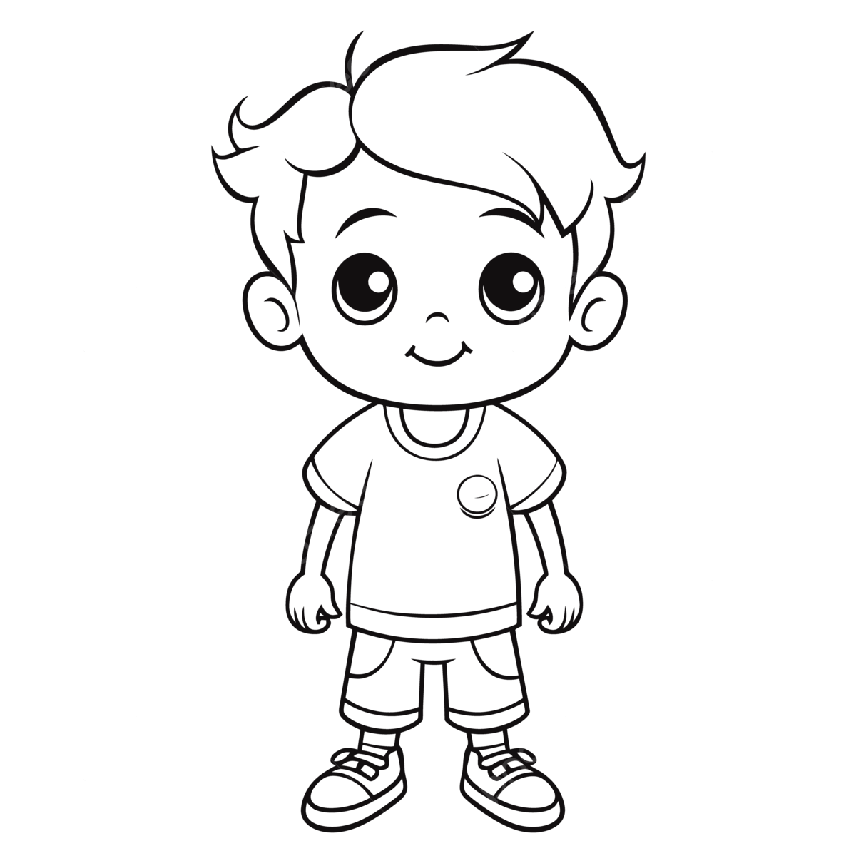 Dibujo de caricatura nião en un camisa roja pãginas para colorear contorno bosquejo vector png dibujos dibujo del coche dibujo de dibujos animados dibujo de ala png y vector para dcargar gratis
