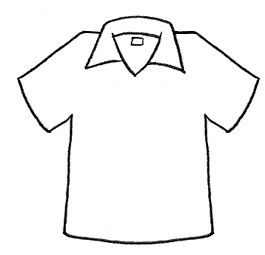 Recursos y actividades para educaciãn infantil dibujos para colorear de camisetas dibujo de camisa camisa dibujo camisa molde