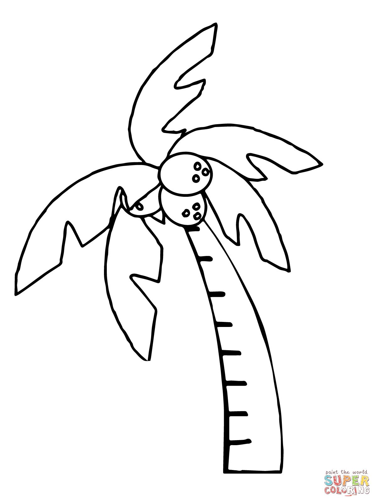 Dibujo palmeras