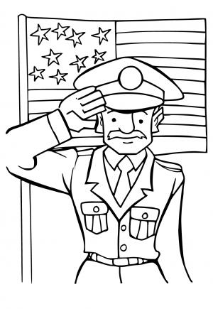 Dibujos e imagenes dãa de los veteranos para colorear y imprimir gratis para adultos y niãos
