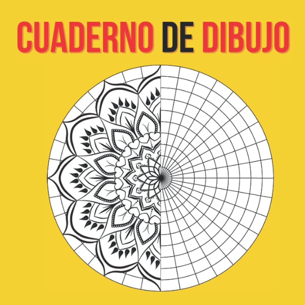 Cuaderno de dibujo cuadrãcula circular crea y colorea tus propios mandalas cuaderno de dibujo adultos cuaderno de coordenadas polares spanish edition check memo libros