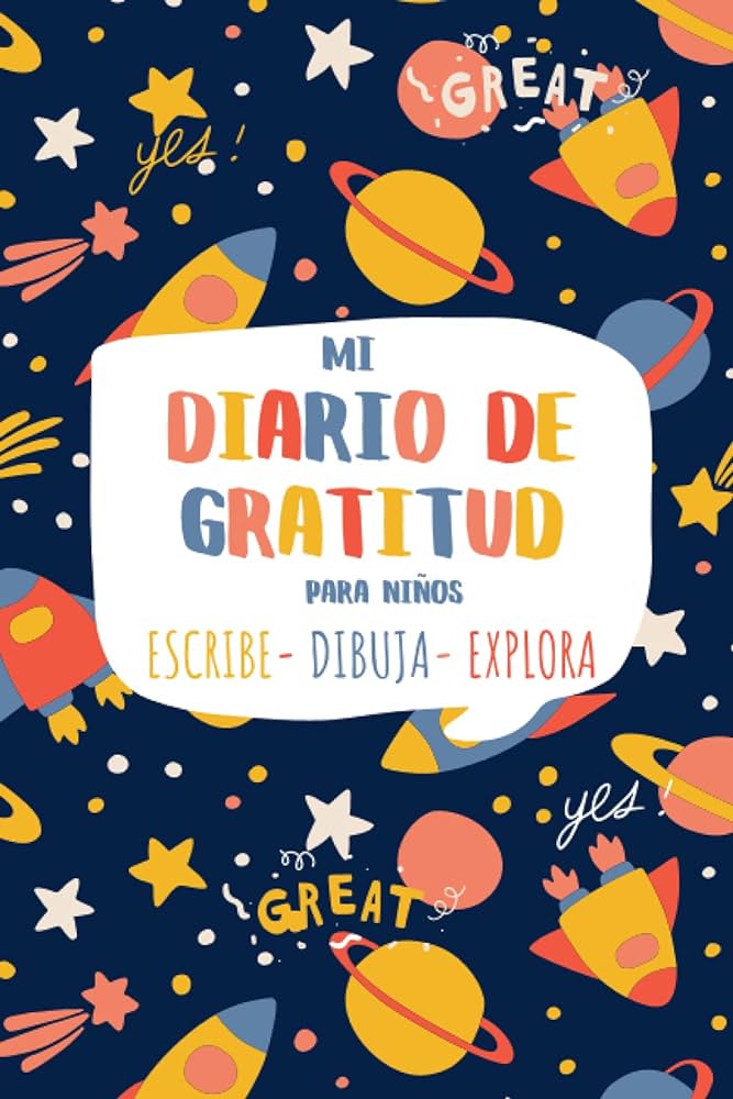 Mi diario de gratitud para niãos cribe
