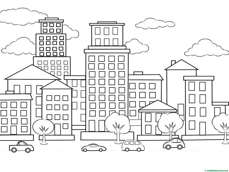 Cãmo dibujar ciudad