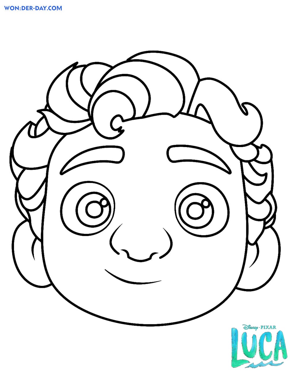 Luca coloring pages free printable coloring pages