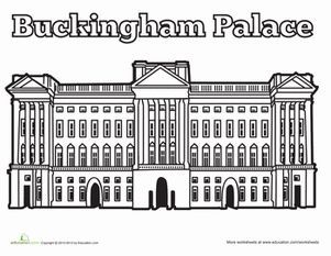 Buckingham palace coloring page buckingham palace palace buckingham
