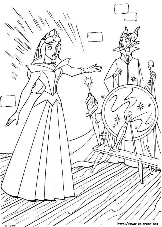 Dibujos de la bella durmiente para en