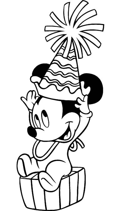 Mickey mouse coloring pages