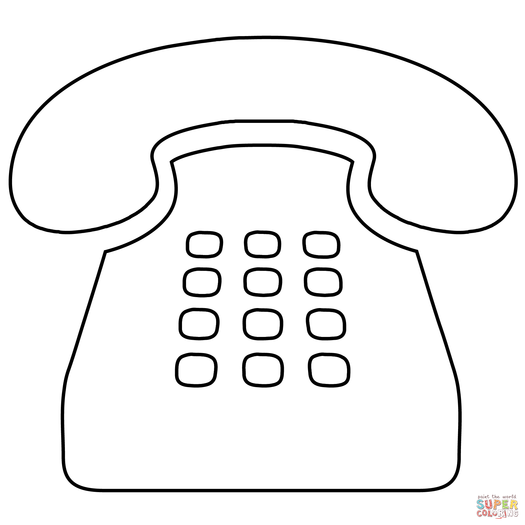 Dibujo de emoji telefono para colorear dibujos para colorear imprimir gratis