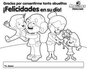 Pin by fym on conocimiento grandparents day coloring pages to print preschool