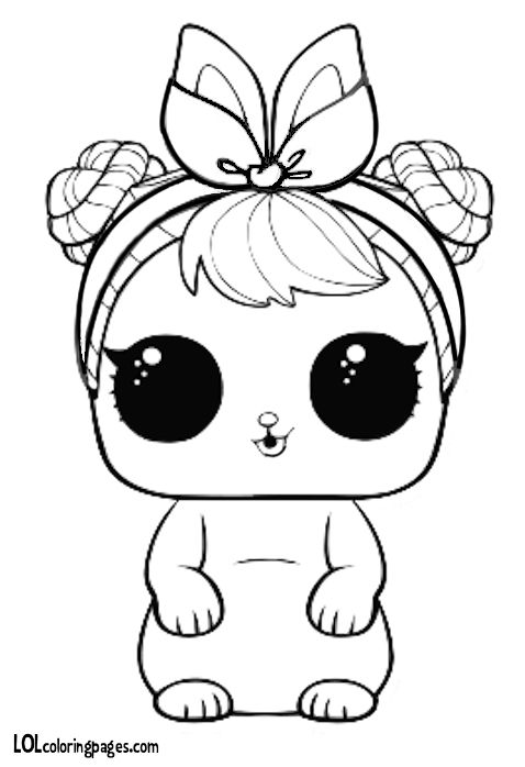Bunny coloring pages unicorn coloring pages lol dolls