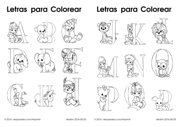 Letras pa colore letras letras pa imprimir moldes de letras