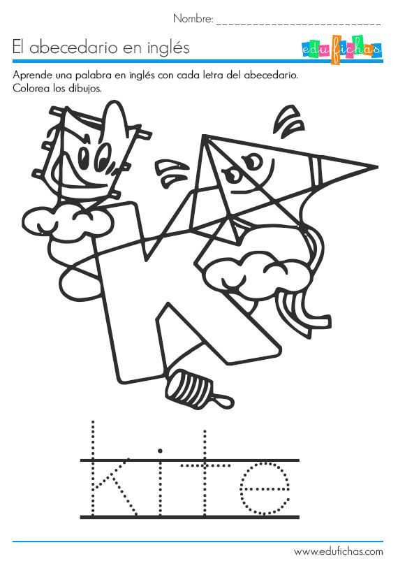 El abecedario en inglãs fichas educativas infantil gratis abecedario inglãs abecedario cuaderno de ingl