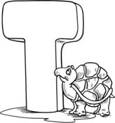 Letter t coloring pages free coloring pages