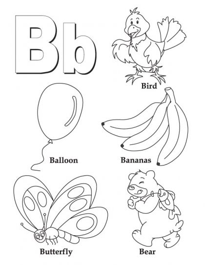Coloring pag letter b coloring pag alphabet coloring pag letter b worksheets