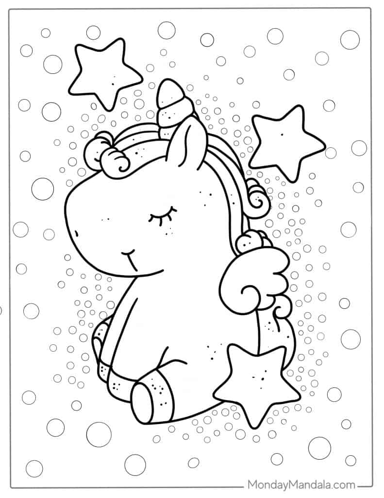 Kawaii coloring pages free pdf printables
