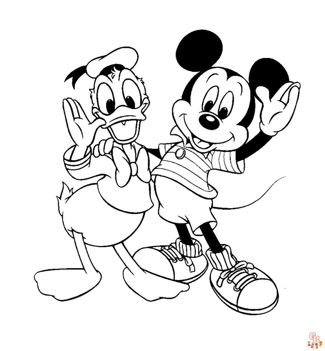 Colorea tu amistad con dibujos de amistad para colorear