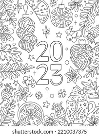 Pãgina de dibujo a mano para vector de stock libre de regalãas
