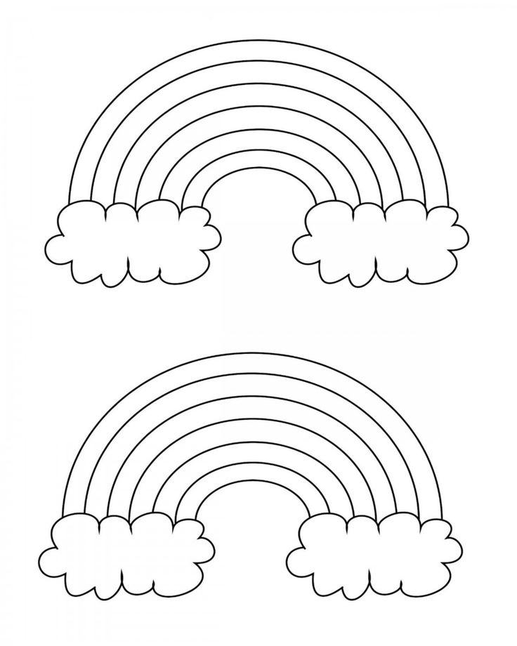 Unleash your creativity with free printable rainbow coloring pages