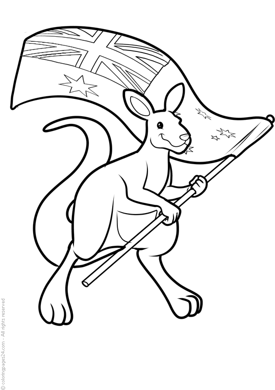 Australia coloring pages