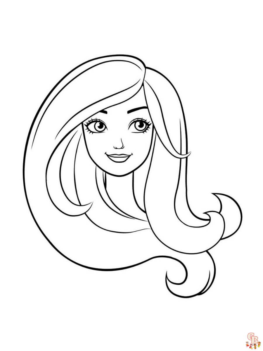 Ãltimas dibujos de barbie para colorear para niãos