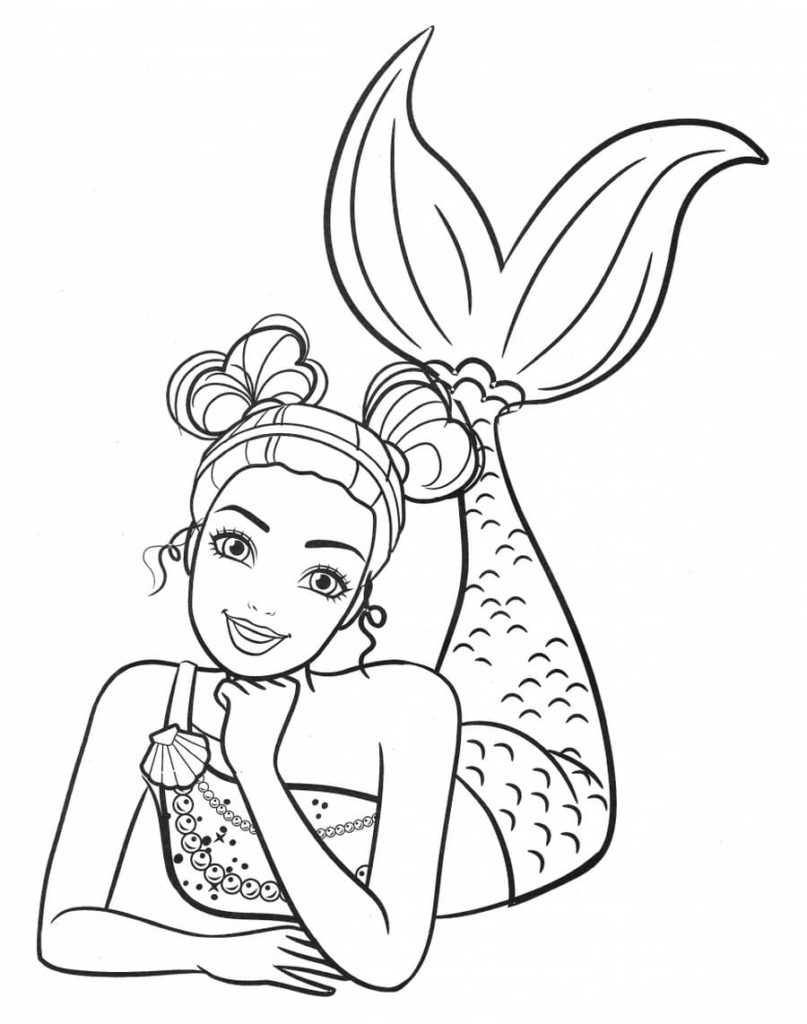 Dibujos de barbie para colorear para niãas imagenes