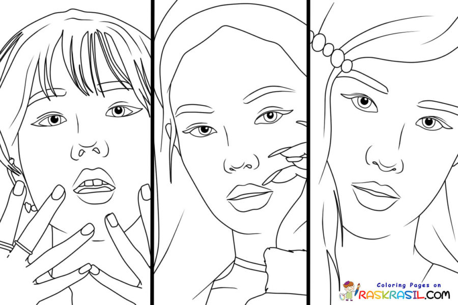 Cute coloring pages for girls