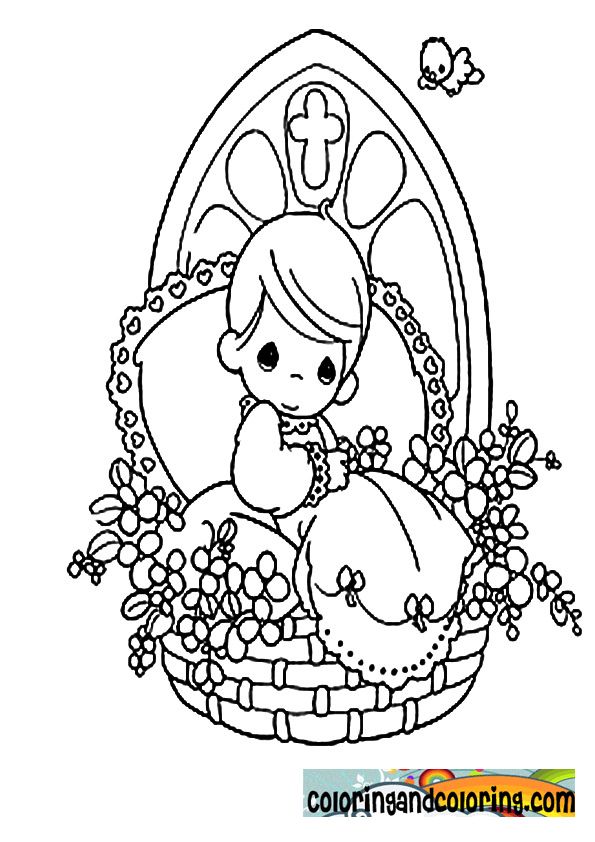 Baptism coloring page for lds lesson ideas