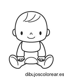 Dibujo baby coloring pages kids scrapbook free kids coloring pages