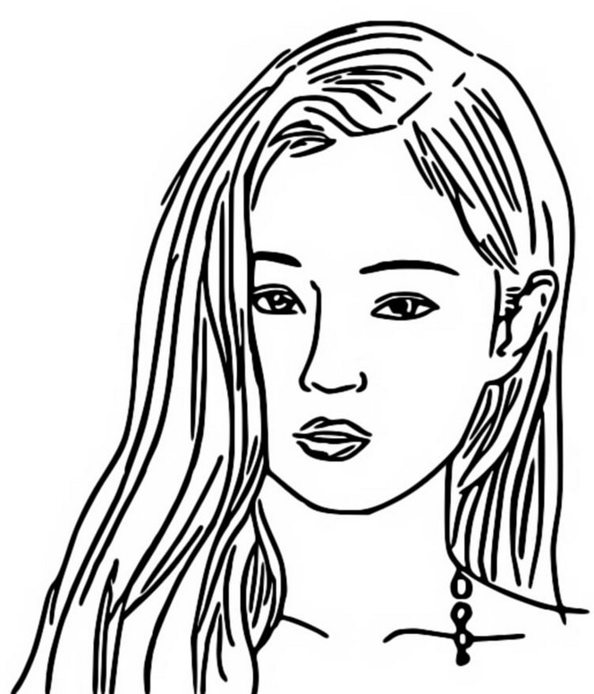 Coloring pages blackpink