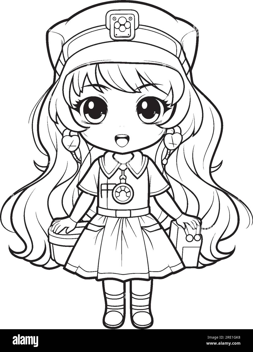 Coloring page adult black and white stock photos images