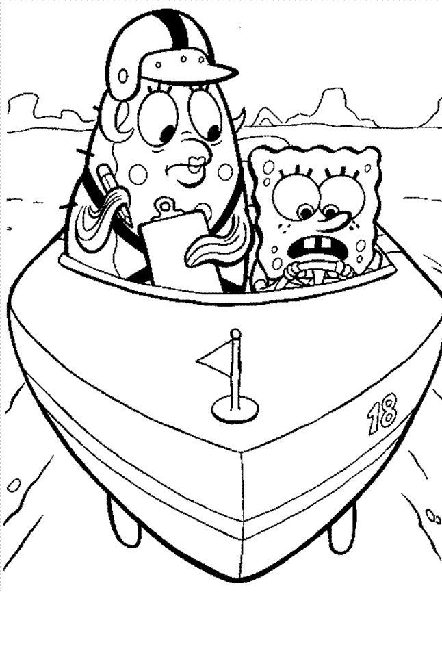 Mrs puff and spongebob pãginas para colorear bob esponja bob esponja colorear